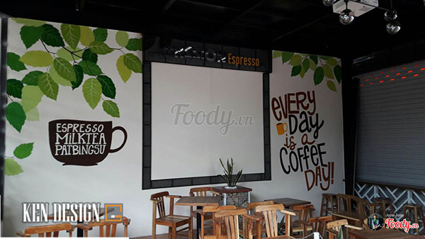 thiết kế quán cafe đẹp